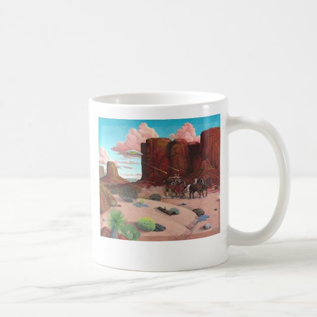 Nahes Treffen, Wüsten-Wanze Kaffeetasse (Rechts)