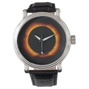 Nahezu gesamte Solaranlage Armbanduhr