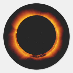 Nahezu gesamte Solaranlage Runder Aufkleber