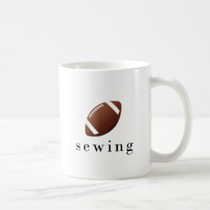 Nähfußball Witziger Unglaublich witzig T - Shirt Kaffeetasse
