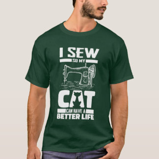 Nähkatzenjunge T-Shirt