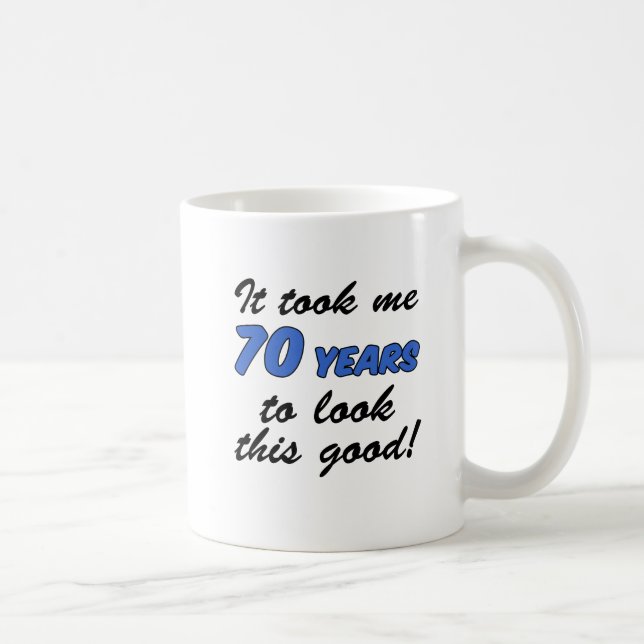 Nahm mir 70 Jahre Tassen- Kaffeetasse (Rechts)
