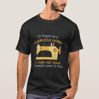 Nähmaschine Für Quilterin Zum Quilten Als Hobby T-Shirt