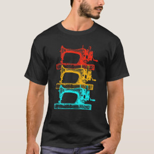 Nähmaschine für Seamstress, farbig T-Shirt