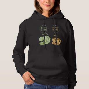 Nähmaschine Kaffeemaschine Funny Sew Quiltres Hoodie