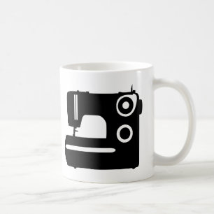 Nähmaschine Kaffeetasse