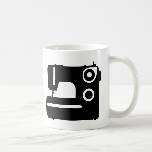 Nähmaschine Kaffeetasse (Rechts)