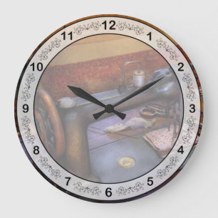 Nähmaschine - Nähprojekt Große Wanduhr
