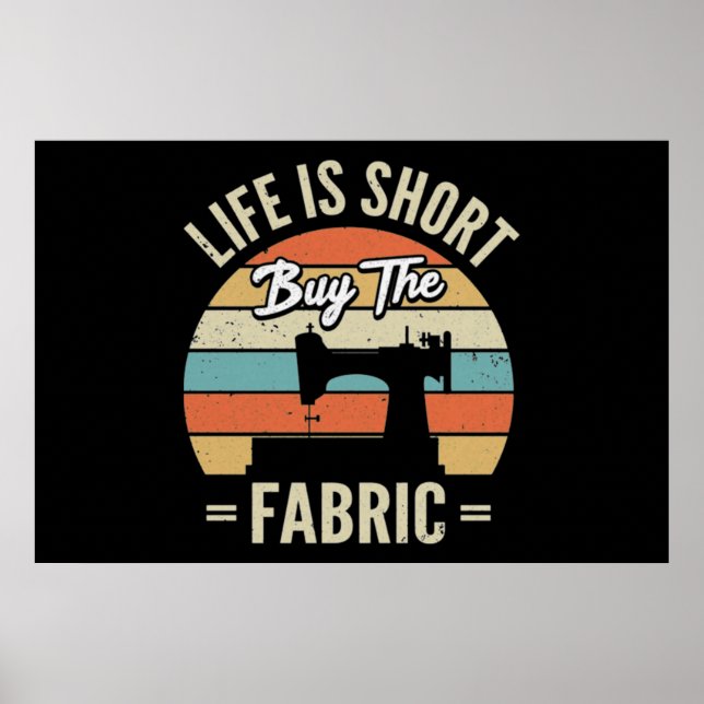 Nähmaschine Poster (Vorne)