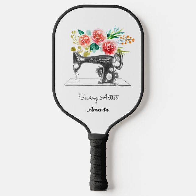 Nähmaschine Schneider Schneider Quilter Crafter Pickleball Schläger (Vorderseite)