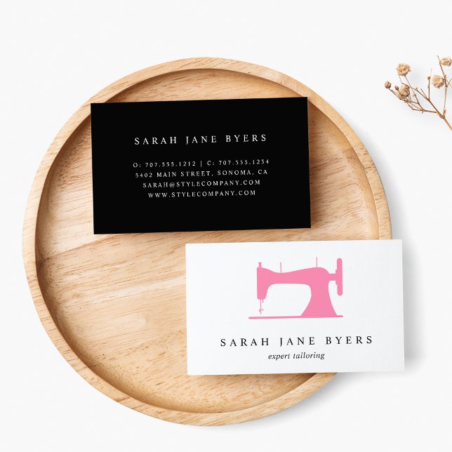 Nähmaschine | Seamstress Schneiderveränderungen Visitenkarte (Von Creator hochgeladen)