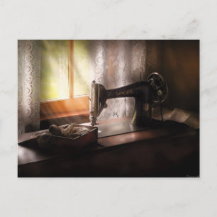Nähmaschine - Singer II Postkarte
