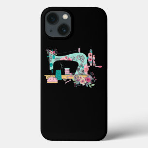 Nähmaschinen-Blume Quiltieren Niedlicher Quilterg Case-Mate iPhone Hülle