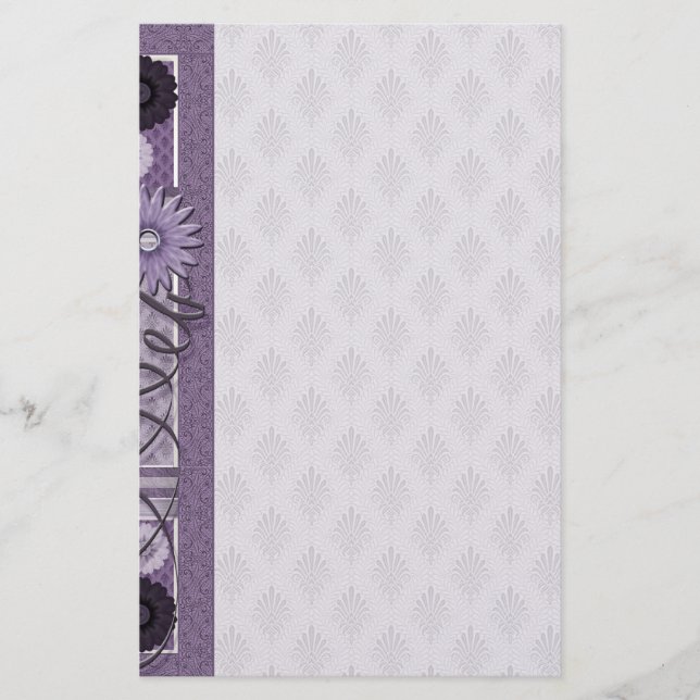 Nähmlerei Briefpapier (Vorderseite)