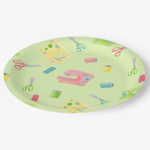 Nähmuster Pappteller
