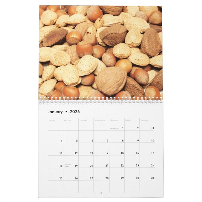 Nahrung 20XX Kalender (Jan 2026)