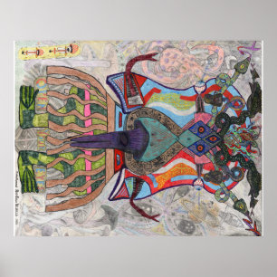 Nahrung für gedachte Plakate