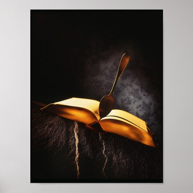 Nahrung für Gedanken Poster (Vorne)