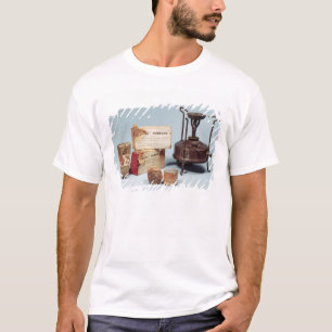 Nahrung genommen auf Scotts antarktischer T-Shirt