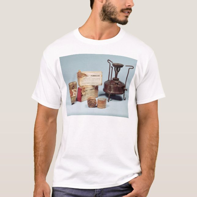 Nahrung genommen auf Scotts antarktischer T-Shirt (Vorderseite)
