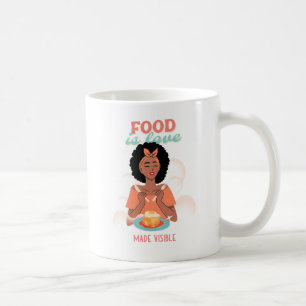 Nahrung ist Liebe sichtbar gemacht Kaffeetasse