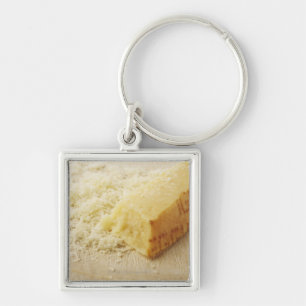 Nahrung, Nahrung und Getränk, Käse, Parmesankäs Schlüsselanhänger