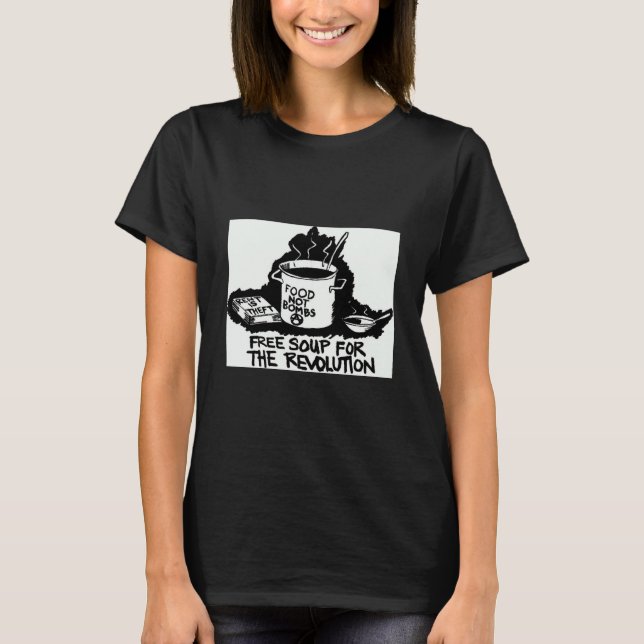 Nahrung nicht bombardiert T-Stück T-Shirt (Vorderseite)