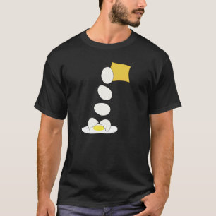 Nahrungsbekämpfung - Käse gegen Ei. T-Shirt