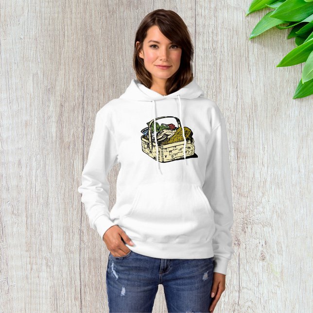 Nahrungskörbe für Frauen Hoodie (Von Creator hochgeladen)