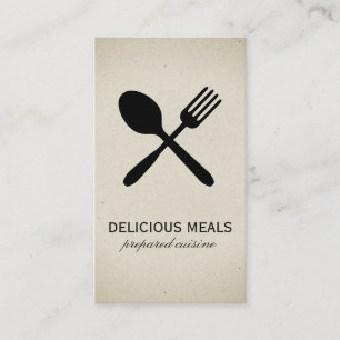 Nahrungsmittel Visitenkarte