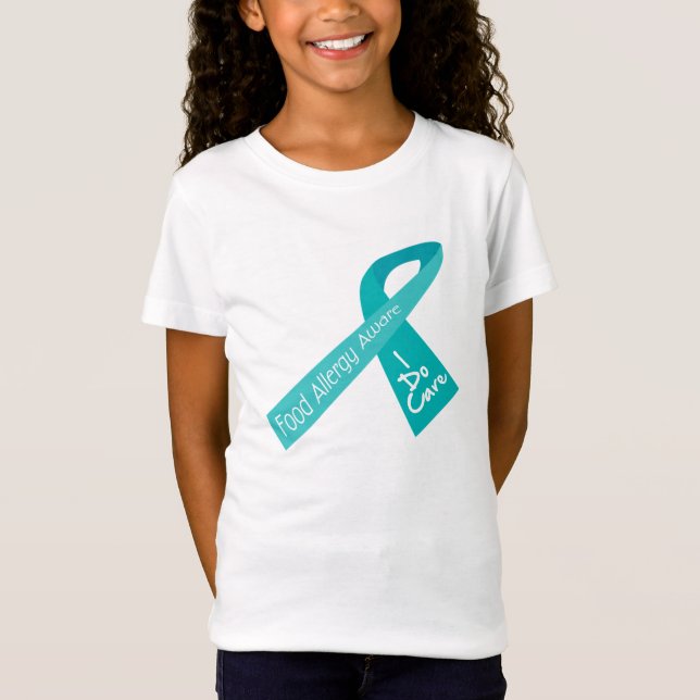 NAHRUNGSMITTELallergie-BAND-BEWUSSTSEIN T-Shirt (Vorderseite)