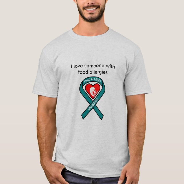 Nahrungsmittelallergie-Shirt für Männer T-Shirt (Vorderseite)