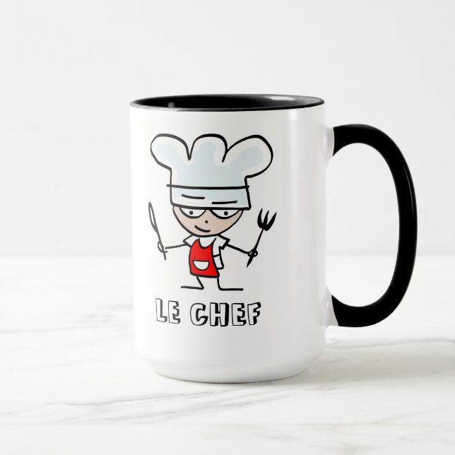 Nahrungsmittelliebhaber-Tasse mit niedlichem Tasse (Rechts)
