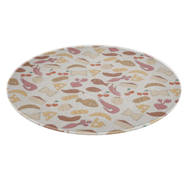 Nahrungsmittelmuster 2 schneidebrett (Ecke)