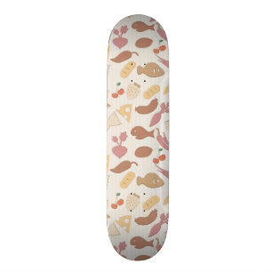 Nahrungsmittelmuster 2 skateboard