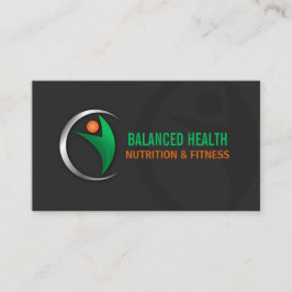 NahrungWellness und Fitness-Trainer Visitenkarte