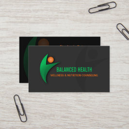 NahrungWellness und Fitness-Trainer Visitenkarte