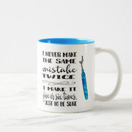 Naht-Trennmaschine--Die gleiche Fehler-zweimal Zweifarbige Tasse