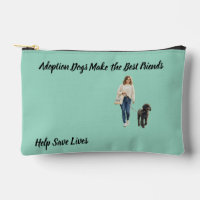 Nähtasche für den Besitzer eines angenommenen Hund
