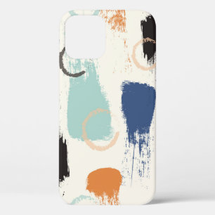 Nahtlos abstrakt Pastell-Pinselstrich-Muster-Hinte Case-Mate iPhone Hülle