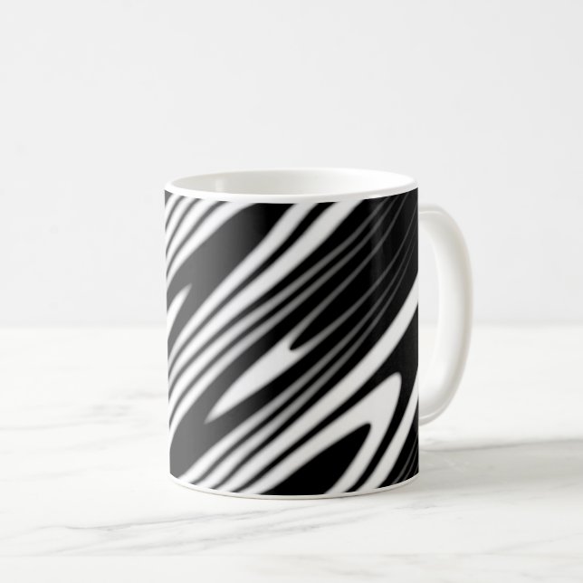 nahtlos abstraktes Muster auf Tasse (VorderseiteRechts)