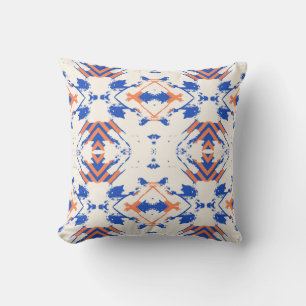  nahtlos farbiges Hipster-Muster mit geometrischer Kissen