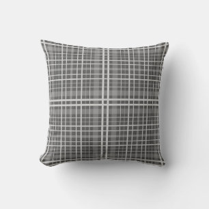 Nahtlos karierter karierter Tartan Kissen