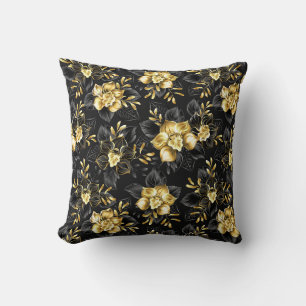 Nahtlos mit Schmuckorchideen Kissen