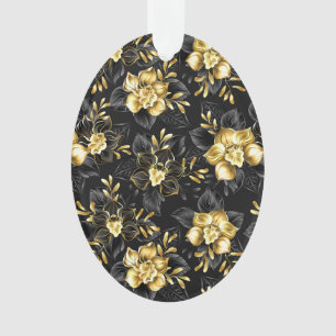 Nahtlos mit Schmuckorchideen Ornament