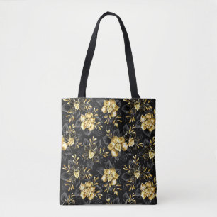 Nahtlos mit Schmuckorchideen Tasche