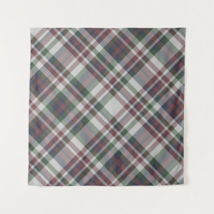 Nahtlos Vintages multicolorfarbenes Tartan-Muster. Wandteppich