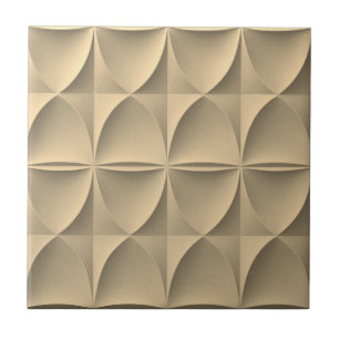 Nahtlose 3D-Zeichnung, geometrische Muster, Kerami Fliese