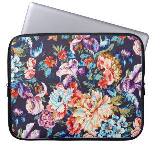 Nahtlose abstrakte Aquarellfarbe di Laptopschutzhülle