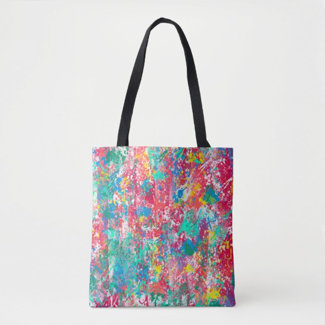 nahtlose abstrakte Illustrationsdesign Tasche (Vorderseite)
